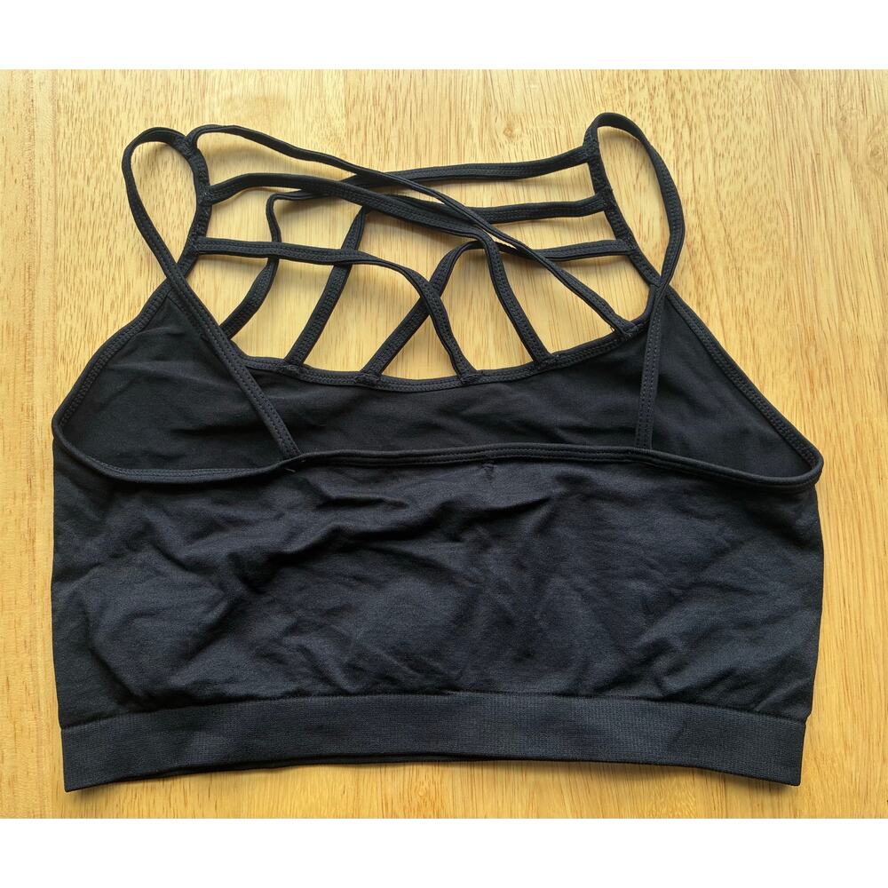 Zenana Outfitters Bralette Strappy Black - Picture 5 of 5